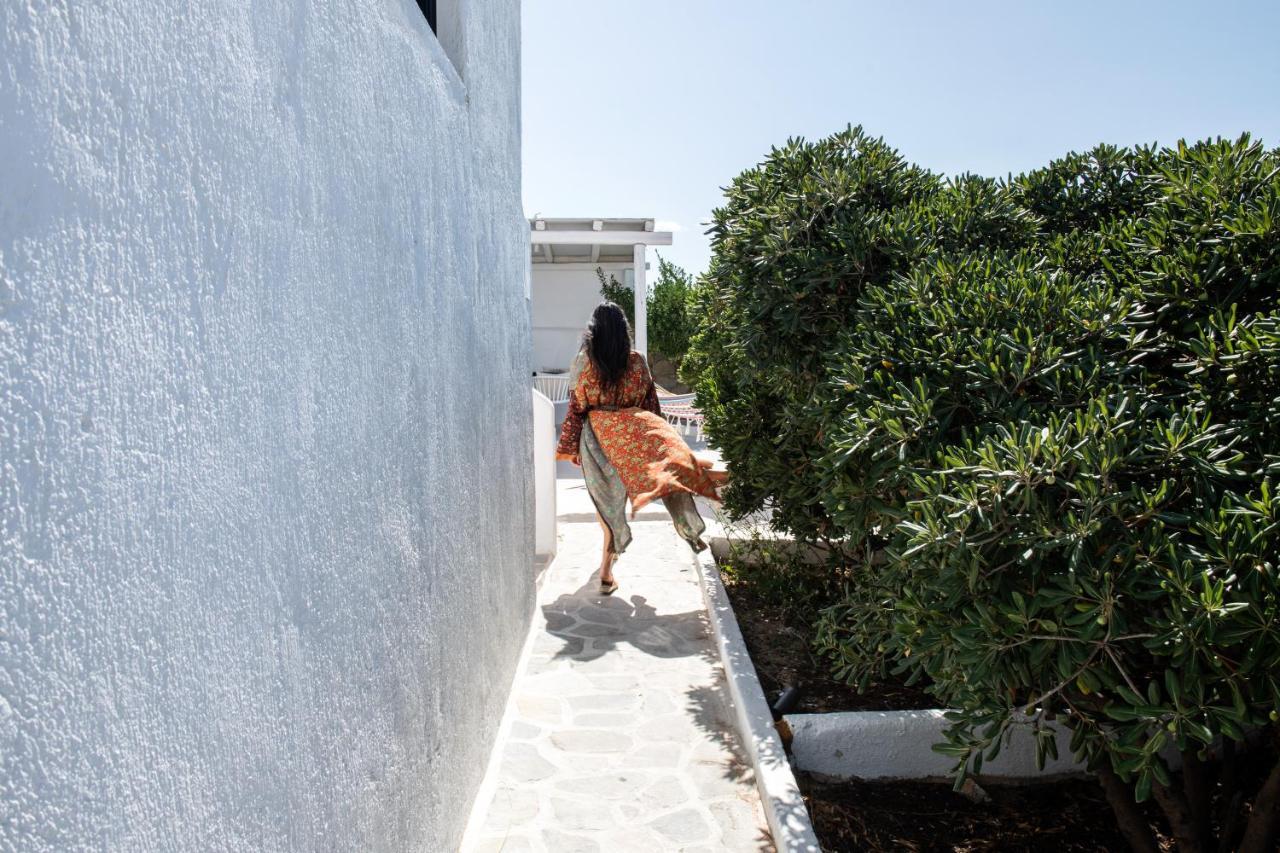 Yalos Mykonos 4 Bedroom Luxury House 5 Minute From Ornos Beach W Sea & Sunset View Mykonos Town Eksteriør bilde